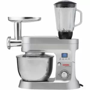 Cooks Professional G1184 Silver Multi Functional 1200W Stand Mixer