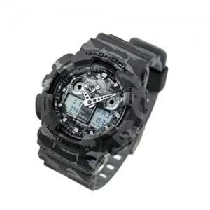 Casio G-SHOCK Standard Analog-Digital Watch GA-100CM-8A - Gray