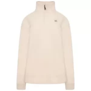 Dare 2b Context quarter Zip Fleece - Barley White