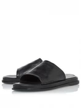 Dune London Laurena Flat Sandal - Black, Size 4, Women