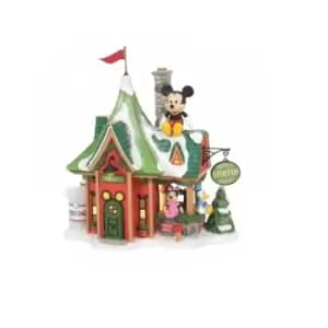 Mickeys Stuffed Animals Illuminated Building