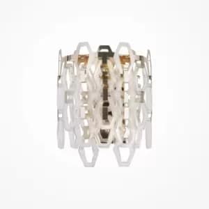 Maytoni Tissage Classic 2 Light Wall Lamp Gold E14