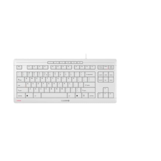 Cherry CHERRY STREAM TKL keyboard Universal USB QWERTY English White JK-8600EU-0