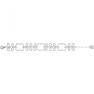 Ladies Orla Kiely Sterling Silver Open Stem Bracelet