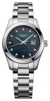Longines Conquest Classic Womens Swiss Quartz Watch