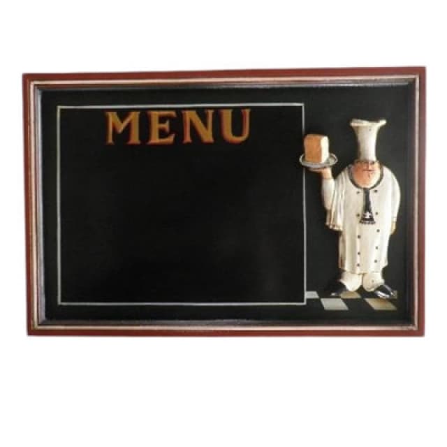 Minster Chef Menu Blackboard - L3 X W60 X H40 Cm