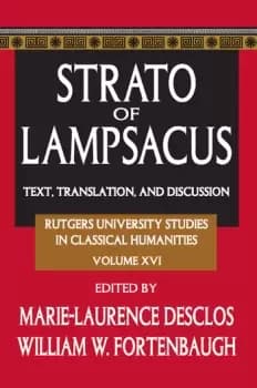 Strato of LampsacusText Translation and Discussion