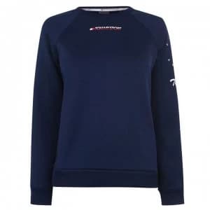 Tommy Sport Graphic Crew Sweatshirt - Sport NavyA