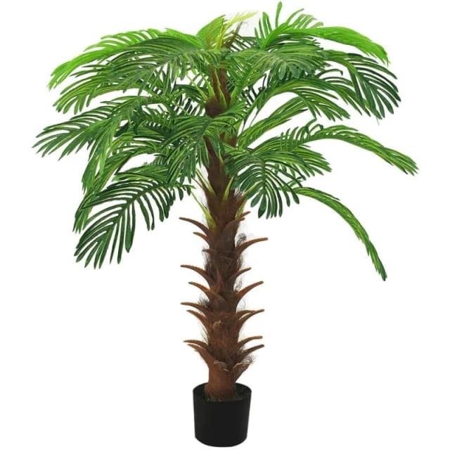 VIDAXL Artificial Cycas Palm with Pot 140cm Green Vidaxl 8720286512289
