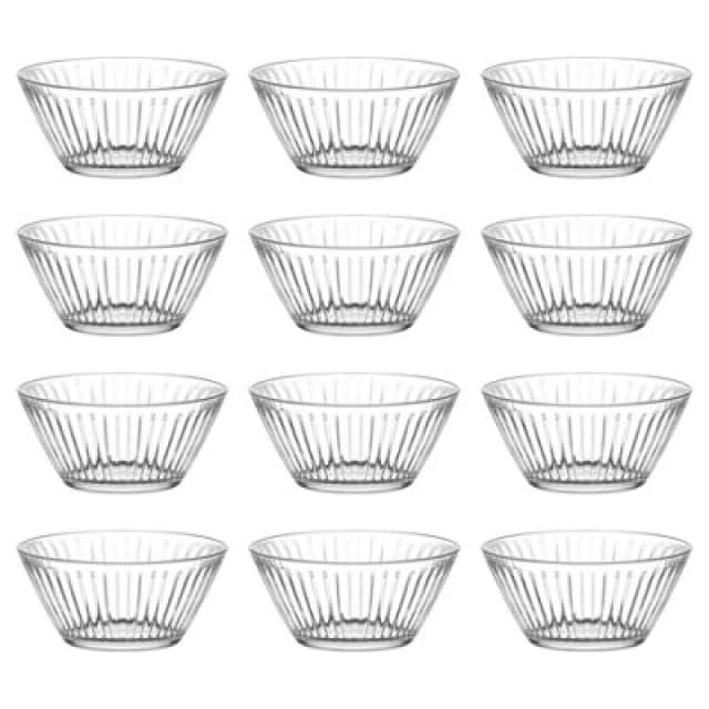 Lav Hestia Glass Snack Bowls - 10.5Cm - Pack Of 12