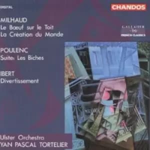 Orchestral Works - Milhaud/Poulenc/Ibert by Tim Holmes CD Album