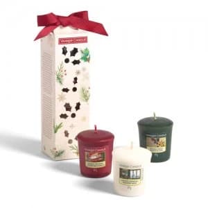 3 Votive Candle Gift Set