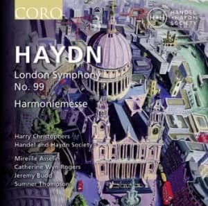 Haydn London Symphony No 99/Harmoniemesse by Joseph Haydn CD Album