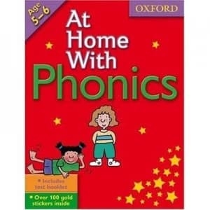At Home with Phonics 5-6 by Jenny Roberts Paperback