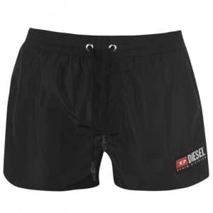 Diesel Mens Swim Boxer Shorts - Black 900