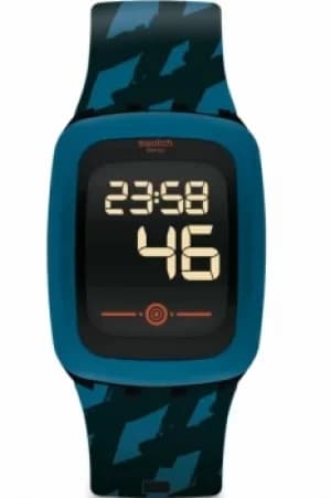 Unisex Swatch Petrozero2 Bluetooth Alarm Chronograph Watch SVQB100