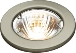 KnightsBridge IP20 12V 50W max. L/V Downlights with Bridge - Brushed Chrome