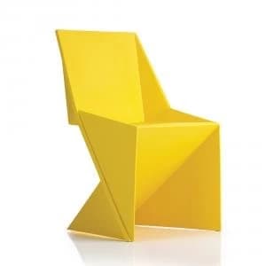 Trexus Freedom Visitor Stacking Chair Polypropylene Yellow Ref