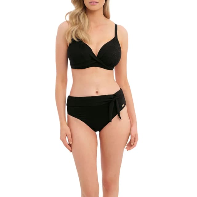 Fantasie Womens Ottawa High Waist Bikini Brief in Black Size: 18 Black Female 18