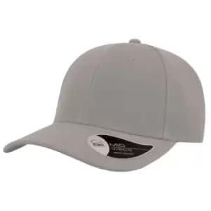 Atlantis Beat Structured 6 Panel Cap (One Size) (Grey)