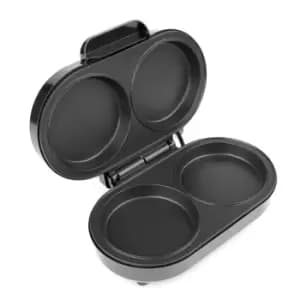 Salter EK4213 XL Twin 850W Omelette Maker - Black and Silver