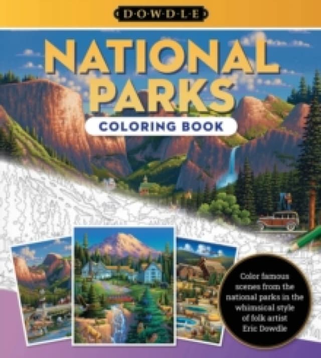 National Parks Coloring Book. Paperback. By Eric Dowdle Books