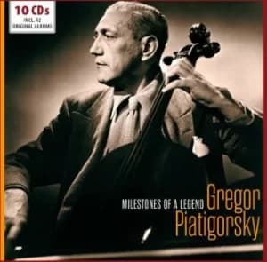 Milestones of a Legend by Gregor Piatigorsky CD Album