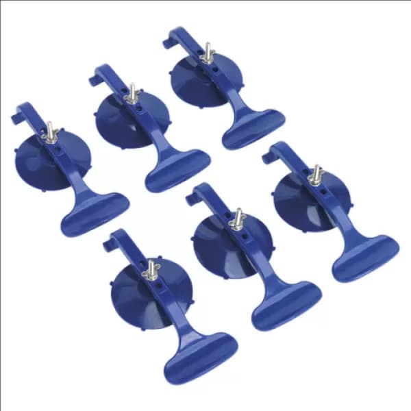 Genuine SEALEY RE006 Suction Clamp Set 6pc