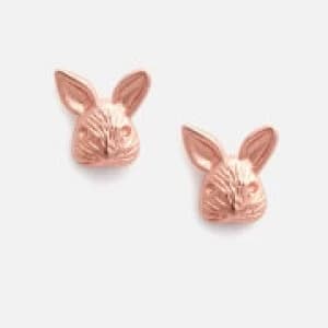 Olivia Burton Womens 3D Bunny Studs Rose - Gold