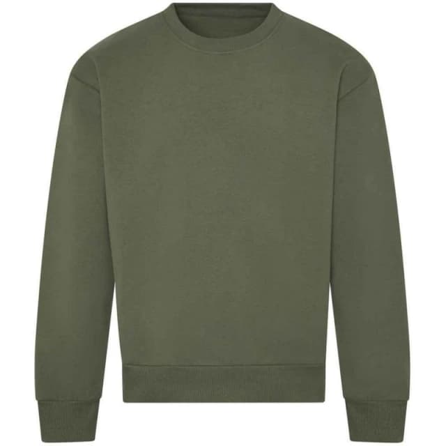 AWDis AWDis Men Signature Heavyweight Sweatshirt in Green Size: X-Small Green XS Male 5063574543392