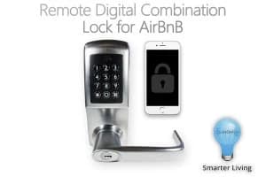 The Remotely Programmable Digital Code Lock for AirBnB
