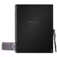 RocketBook 1/3 A4 Notebook EVRF-L-RC-A-FR Dotted Not Perforated 42 Pages Black