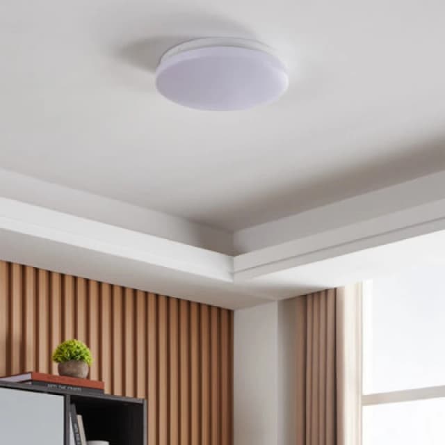 EGLO Eglo Approdo Steel & Plastic LED Ceiling Light, White White One Size Unisex 9008606313150