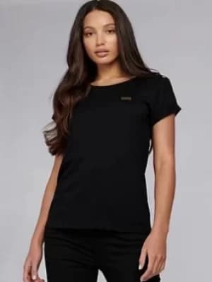 Barbour International Baltimore Top -black, Black, Size 12, Women