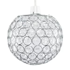 Small Ducy Pendant Shade in Clear
