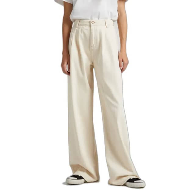 Pepe Jeans Womens Trousers Pepe Jeans Cecilia Beige Female 24x32