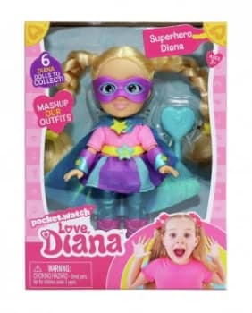 Love Diana 6" Superhero Doll