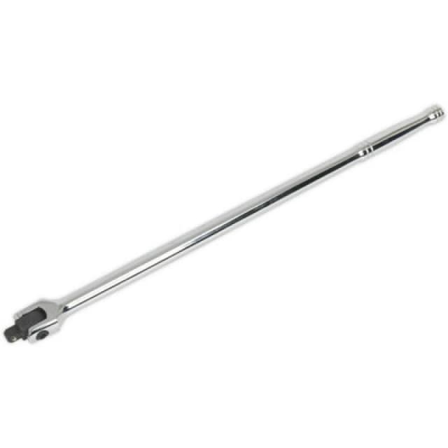 Loops 450mm Breaker Pull Bar - 3/8" Sq Drive Knuckle - Spring Loaded Socket Retention Multi