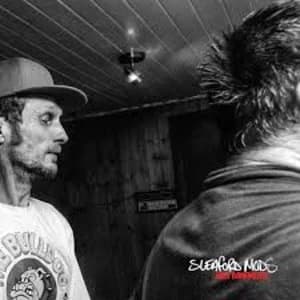 Sleaford Mods - Key Markets Red & White Splatter Vinyl