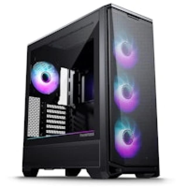 G400A Upgraded Chassis - Large Graphics Card Compatible, Enhanced Cooling, 10 Fan Mounts, Cable Management, D-RGB Fans PH-EC400GA_DBK01