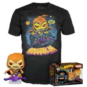 Marvel POP! & Tee Box Animated Spiderman: Hobgoblin Size L