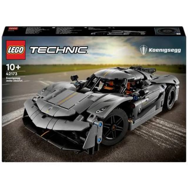 LEGO LEGO Technic Koenigsegg Jesko Absolut Grey Hypercar 42173
