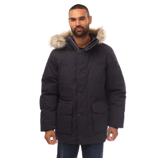 Gant Winter Parka Jacket - Blue Blue S