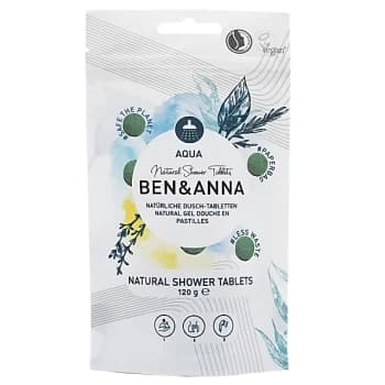 Ben & Anna Natural Shower Gel Tablets - Aqua