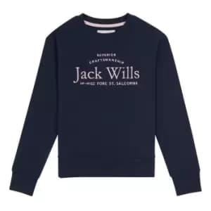 Jack Wills BB Crew Sweatshirt - Blue