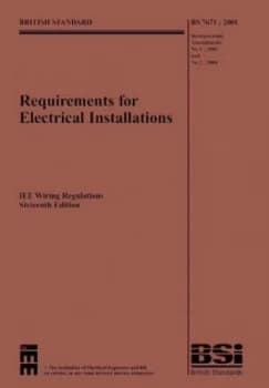 Requirements for Electrical Installations by Institute of Electrical Engineers Paperback