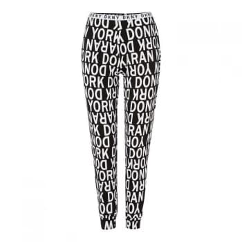 DKNY AOP Logo Jogging Pants - 019 BLACKPRT