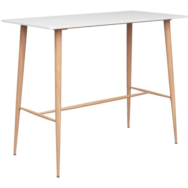 VIDAXL Vidaxl - Bar Table White 120x60x105cm 8719883791135