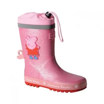 Regatta Peppa Pig Puddle Wellington - Peppa Pink