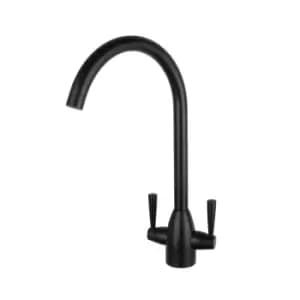 Enza Bronte Matt Black Kitchen Mixer Tap